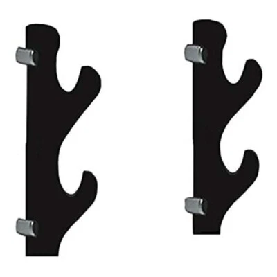 2/3 Wall Mount Gun Holder Hanger Bracket Rack Display