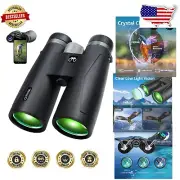 12x50 HD Binoculars for Adults - High-Powered for Bird Watching & Travel
