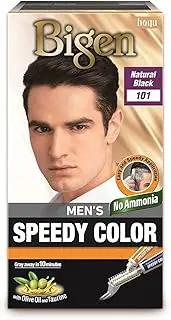 Getsocio Bigen Men's Speedy Color, Natural Black 101, 80g