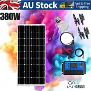 380 Watt Solar Panel 12V Mono Home Fixed Caravan Camping Battery Charging 380W