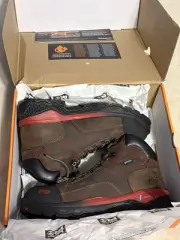 NEW Timberland PRO Mens Brown 6" Bosshog Compe Toe Waterproof Boots Size 10.5W