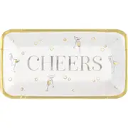 Toast To New Years Paper Appetizer Plates (Pack of 8)