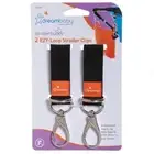 New Dreambaby Stroller Pram Shopping Bag Ezy-Loop Fit Hooks Clips 2PK Dream Baby