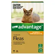 Advantage Spot-On Flea Treatment <4kg Cat & Kitten - 6pk