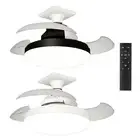 Ceiling Fan LED With Light Remote Control Dimmable Household Cooling Device