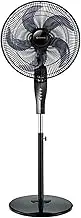 3 Speed Setting Floor Fan, Adjustable Height and Tilt Standing Fan, 70° Oscillating Pedestal Fan High 135CM