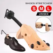 2-Way Shoe Stretcher Wooden Shoe Tree Expander Shaper Plug Unisex Adjustable