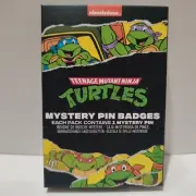Teenage Mutant Ninja Turtles Mystery Pin Badges Box Official TMNT Collectible