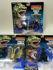 1994 Trendmasters KING OF THE MONSTERS Figure GHIDORAH RODAN MECHA-GODZILLA