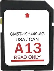 Latest Navigation SD Card Fit for Ford Lincoln Navigation GPS Maps SD Card A13 Newest Updated, Replace GM5T-19H449-AG, Fit for Original Navigation