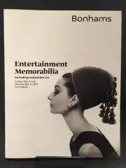 AUDREY HEPBURN ORIG. 2013 COVER - Bonhams auction catalogue book, MINT & RARE