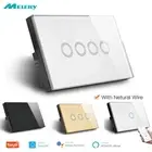 Wifi Smart Life Tuya Light Wall Switch Glass Touch Panel by Alexa Google Home~