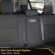 Ford Next-Gen Ranger Raptor - GP9 Tourer Rear Row Seat Covers (Made to Order)