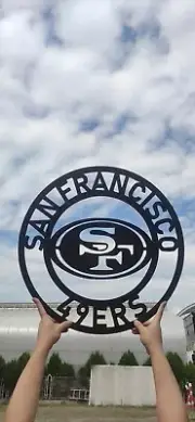 San Francisco 49ers Metal Wall Decor , San Francisco 49ers Metal Wall Art