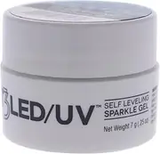 Cuccio Pro - T3 Self Leveling Sparkle Gel - Blue Bling - for Women - Nail Gel - 0.25 oz