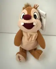 Disney Store Mini Bean Bag Plush Dale Chipmunks 7” New W/ Tag #188