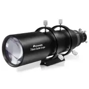 Upgrated Guide Scope 70mm with Double Helical Focuser Finder, Deluxe Guidesco...