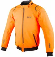 GMS Falcon Motorcycle Textile Jacket, orange, Size L for Men