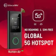 GlocalMe Numen Air 5G Global Portable WiFi Hotspot with Account Credit