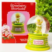 The Wonderful World Of Strawberry Shortcake Lemon Meringue Mini Snow Globe