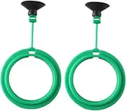 Kisangel Floating Food Ring 2pcs Feeder for Fish Tank Ring Feeder for Flake Foods Easy to Clean