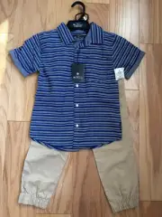 NWT Boys Ben Sherman Pants And Shirt Set Size 6