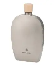 Snow Peak Titanium Skittle TW-115 250ml Silver Unisex Design Wood Cap Japan NEW