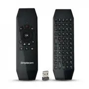 Simplecom 2.4GHz Wireless Remote Air Mouse Keyboard