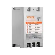 VEVOR 3 Phase Converter - 10HP 30A 220V Single Phase to 3 Phase Converter, Di...