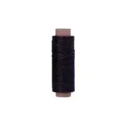 Dark-Coffee Premium Waxed Polyester Thread for Leather Crafting, 1mm x 164ft