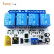 4 Channels BT37E04 Bluetooth BLE Relay Switch Module DC 5V 12V For IOS Android