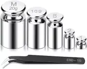 Calibration Weights 1G 2G 5G 10G 20G, Stainless Steel Scale Calibration Weight S