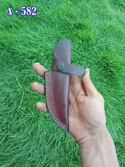 Custom Handmade Fixed Blade Leather Knife Sheath Holster Blade Cover X582