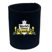 Worlds Finest Grandad - Funny Novelty Stubby Holder