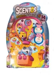 Scented Bubbles by Scentos - 14 pks of bubbles, 3 wands - Easter Basket- NEW