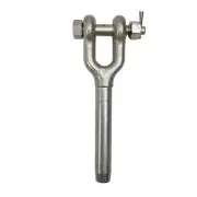Marine Boat Stainless Steel T316 1/2" Drop Forged Swage Jaw 5200 Lbs WLL Cable