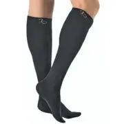 SOLIDEA Active Compression Knee-High Socks 12-15mmHg (Size: M) Nero