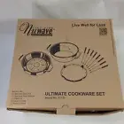 NuWave Ultimate Cookware Set Steamer & Fondue Set Model 31120A New Open Box