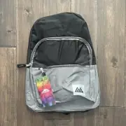 Trailmaker 17” Black and Gray Kids Backpack NWT