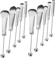 CRILSTYLEO Makeup Brush Set for Women 2 Sets Blush Eye Shadow Powder Brushes Fine Bristles Easy to Carry Store