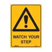 Brady Watch Your Step 600 x 450mm UltraTuff Metal
