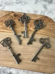 24pc Bottle Opener,Wedding Favors for Guest Vintage Skeleton Key Bottle Opener