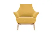Matt Blatt Tulip Armchair (Mustard)