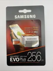 Samsung EVO+ Class 10 MicroSDXC Memory Card with SD Adapter - (MB-MC256DA/AM)