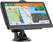 GPS Navigator for Car, Latest 2024 Map 7 inch Touch Screen Car GPS 256-16GB, Voice Turn Direction Guidance, Support Speed and Red Light Warning, Pre-Installed North America Lifetime map Free Update…