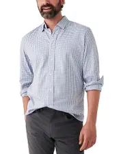 Faherty The Movement Long Sleeve Button Down Shirt