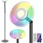 RGB Floor lamp for Living Room: Smart Standing lamp with app Remote contral f...