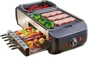 Multifunctional Electric Griddle Hot Pot and Barbecue Grill Household Electric BBQ Furnace Machine