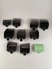 YOUR CHOICE - Wahl Combs Clipper Guides Guards Black Original USA- VOLUME PRICE
