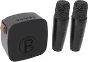 Portable Kids Karaoke Speaker, Mini Karaoke Machine for Children, Clear Sound Quality, Lightweight and Easy to Carry, Suitable for Family Gatherings, Parties (Double Microphone)